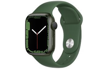 Watch Series 7 Stal Aluminium Zielony